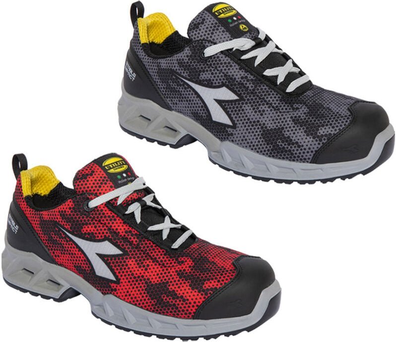 Diadora - Shark Stable Impact Low S1P src esd Sicherheitsschuhe - 40 eu - Grau