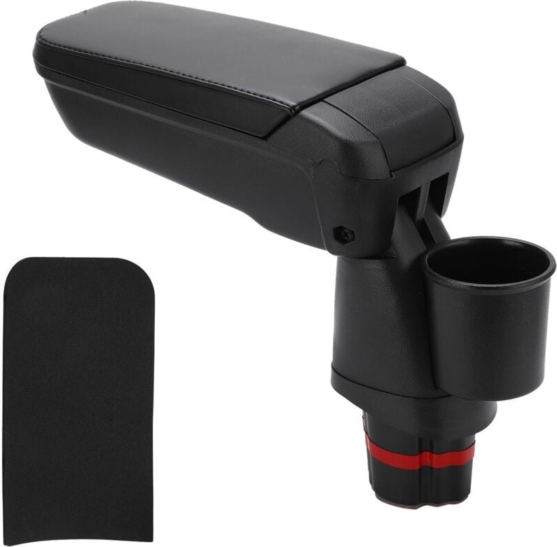 ZY - Eosnow Mittelarmlehnenbox mit Wasserbecherhalter, Ersatz für Mercedes Smart Fortwo Forfour 453 15–19