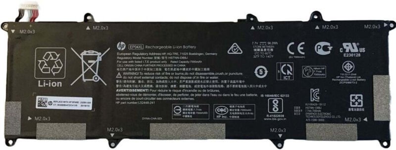Hp 4c laptop battery 56wh 375ah li ion ep04056xl pl ep04xl