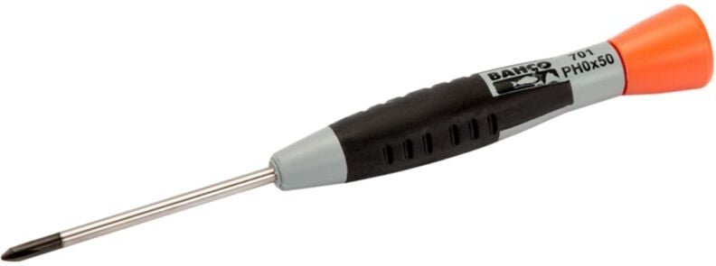 Bahco Phillips-Schraubendreher mit Präzisionsgriff, PH00 x 50 mm