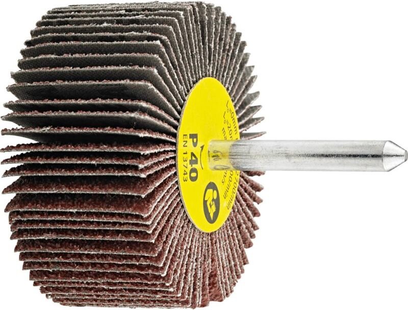 Thumbnail - Fächerschleifer Schaft-Ø 6mm 60x30mm K40 Format