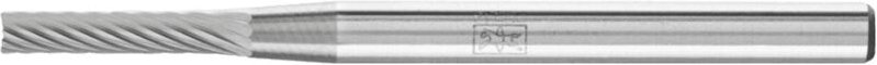 Thumbnail - PFERD TOOLS Hartmetall Frässtift Zylinder ZYAS stirnverzahnt Ø 02x10mm Schaft-Ø 3 mm Z5 universal fein