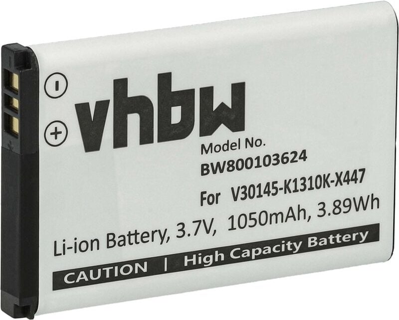 Vhbw - Li-Ion Akku 1050mAh (3.7V) kompatibel mit schnurlos Festnetz Telefon Siemens Gigaset SL910, SL910A Ersatz für V30...