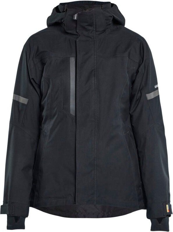 Thumbnail - Arbeitsjacke Hardshell Damen 4908 - Schwarz L