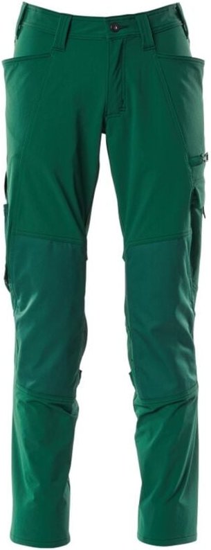 Mascot Hose ACCELERATE mit Knietaschen CORDURA 18079 Gr. 51L grün