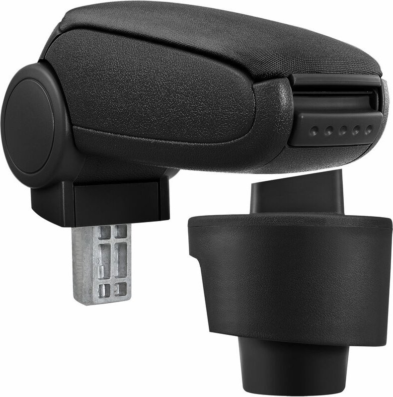 Pro.tec - Mittelarmlehne Seat Ibiza mit Staufach Textil Schwarz