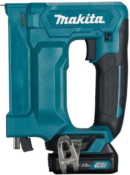 Makita Zszywacz 12V CXT ST113DWAJ 1x2,0Ah - Tragbarer Elektrohefter, für den privaten und professionellen Gebrauch, hohe...