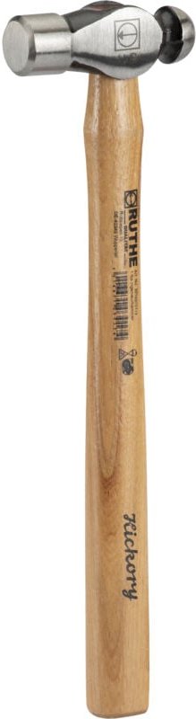 RUTHE Schlosserhammer 680g Englische Form mit Hickorystiel