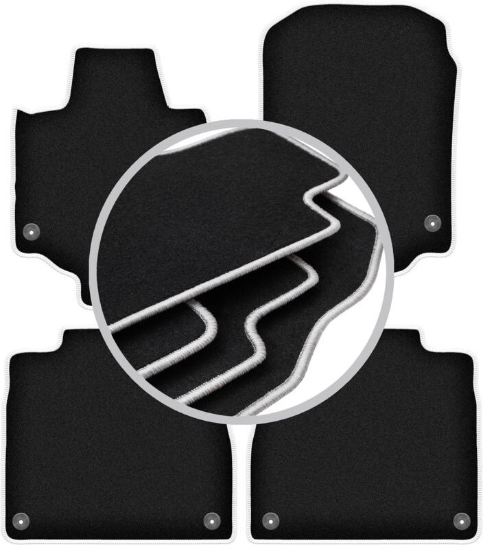 CARLUX-SILVER Autofußmatten für: Mercedes GLS X167 SUV (2019-)