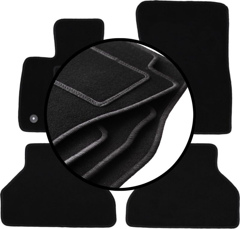 Komplettset Veloursmatten für: BMW X5 E70 SUV (2006-2013)