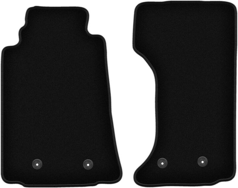 BASIC schwarze Veloursmatten für: Mazda MX-5 III Cabrio (2005-2015)