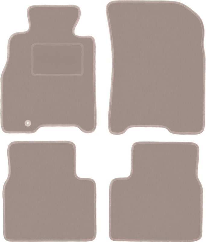 Beige Veloursmatten für: Mazda Xedos 9 Limousine (1993-2001)