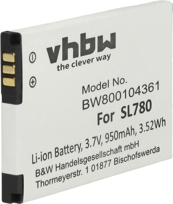 Vhbw - Akku kompatibel mit Unify OpenStage SL6, OpenStage SL5 schnurlos Festnetz Telefon (950 mAh, 3,7 v, Li-Ion)