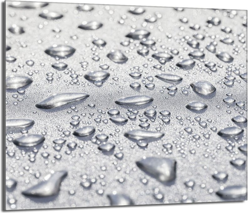 Glasschutzplatte für den Herd 60x52 Krople