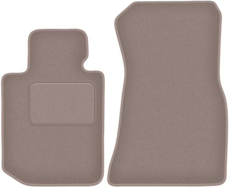 Beige Vordermatten für: BMW 2 G42 Coupé (2021-2022)