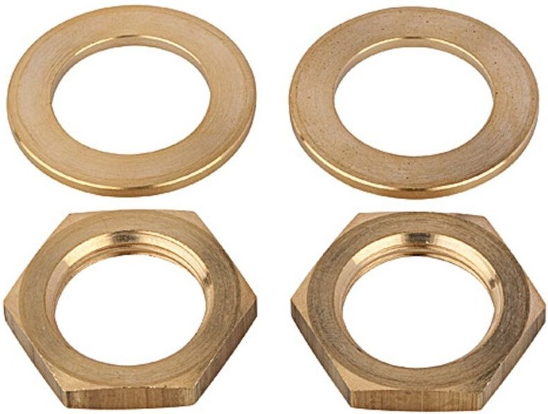 Haltewinkel (Mutter, Scheibe), für Druckregler für Wasser, g 1/4 - Riegler