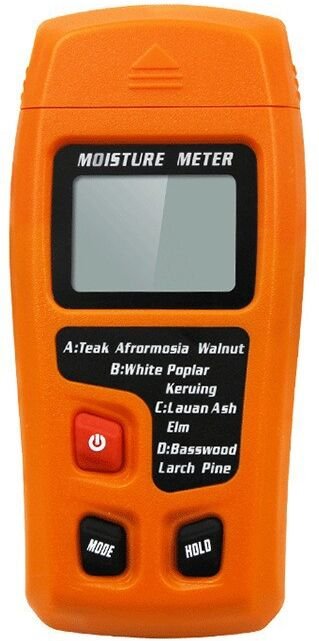 Holzfeuchtemessgerät, digitales Feuchtigkeitsmessgerät, Holzfeuchte-Testgerät, Tester, Detektor, Werkzeug, Messung des F...