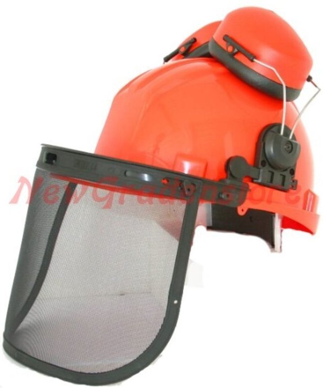 Netz-Augenschutzvisier und Lärmschutz-Ohrschützer 600399