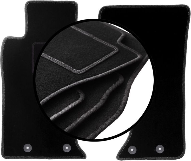 Komplettset Veloursmatten für: Mazda MX-5 IV Coupé, Cabrio (2014-)