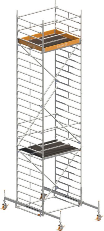 Layher Rollgerüst Uni Kompakt 8,38m AH (DIN EN 1004:2004)