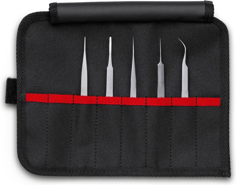 Präzisionspinzetten-Set, 5tlg - Knipex