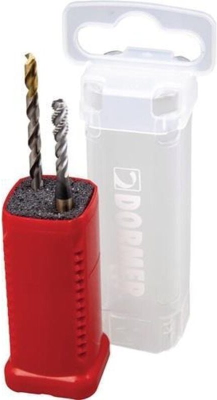 Dormer - Maschinengewindebohrerset Nr.11 cn L001 M6 2tlg.HSS-E pm Kunststoffdose