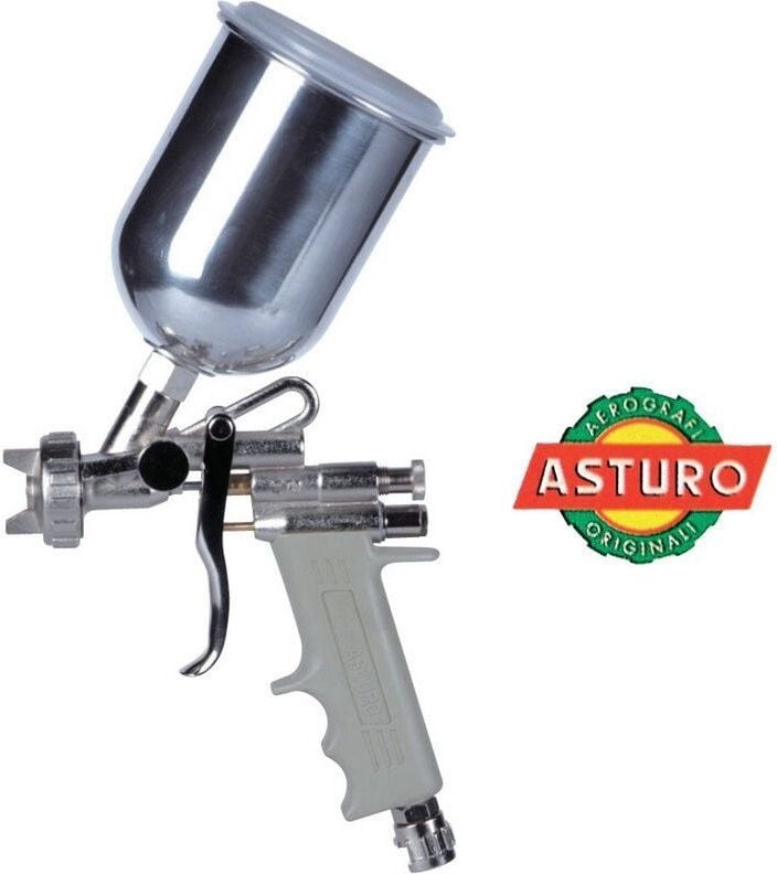 Airbrush Mod. E70 – obere Düse lt. 0,500 – 1,5–1,8 für Kompressor – Salon - Asturo