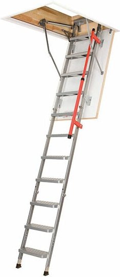 Matisère - Metall Bodentreppe - Raumhöhe 2.80m - Deckenöffnung 86x130cm - LML86130-2