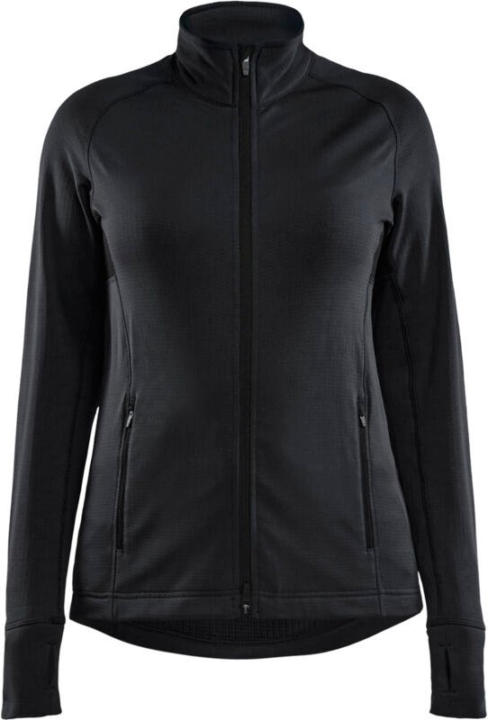 Arbeitsjacke aus Mikropolar mit Reißverschluss für Damen STRIKER 4745 - Schwarz M