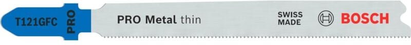 Pro Metal thin T121GFC Stichsägeblatt, 92 mm, 3 Stück - Bosch
