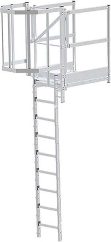 Matisère - Ortsfeste Steigleitern - Steighöhe 2.50 bis 2.80m - CS28-CPSH-100-CVAP
