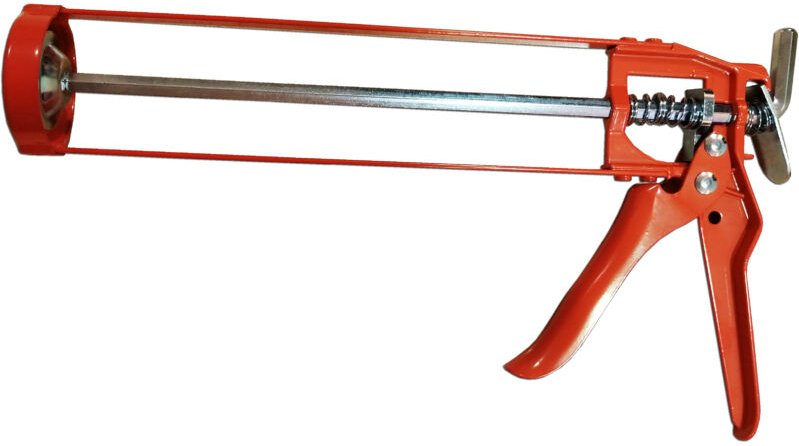 Leichtmetall Sifer Pistole für Silikon mit Sechskantstab