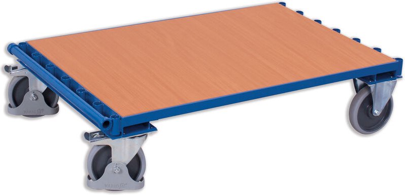 VARIOfit Plattenwagen ohne Bügel 500kg Tragkraft Gummi 1200x800mm