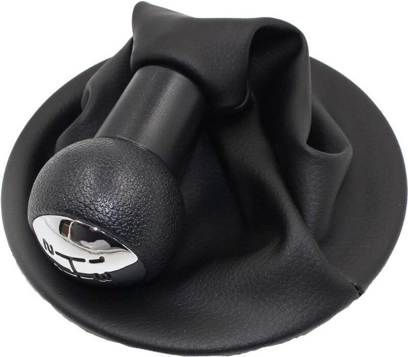 Jusch - 5-Gang-Schaltknauf + Manschette für Citroën Berlingo iii für Partner 2008-2021