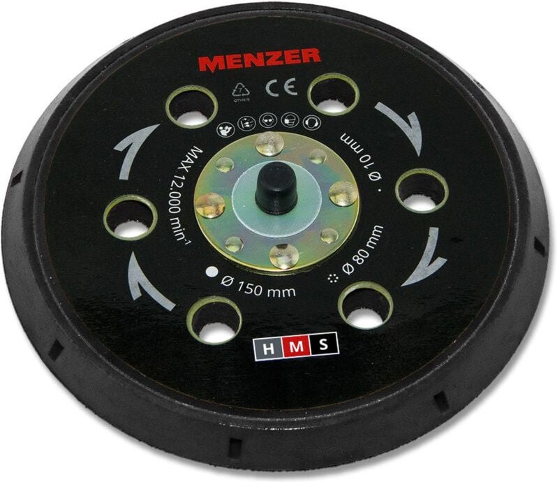 Multi-Loch-Schleifteller 150 mm Soft für den ets 150 5.0 und 2.5 - Menzer