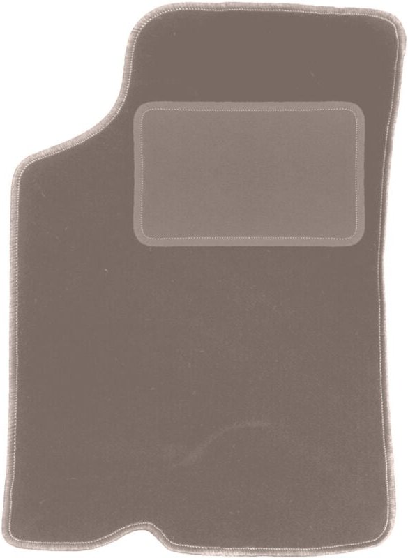 Beige Fahrermatte für: Kia Sephia I Limousine (1994-1997)