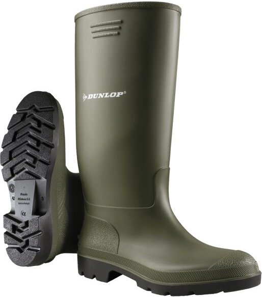 380VP Pricemastor Grüne wasserdichte Stiefel 43 - Dunlop