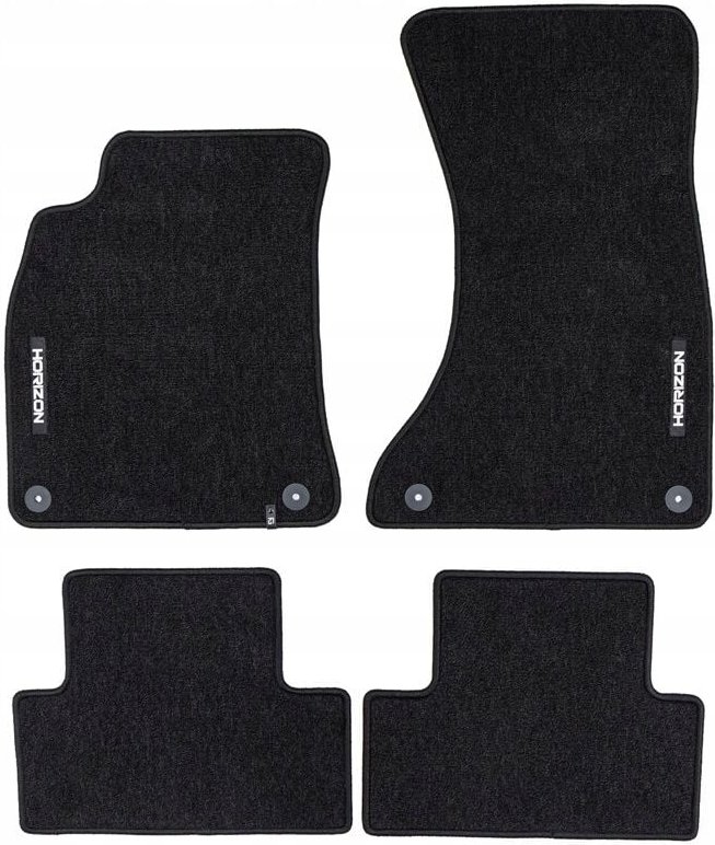 VELOURS AUTOMATTEN Wischermatten Audi A5 Sportback 8T 2009-2016 HZ