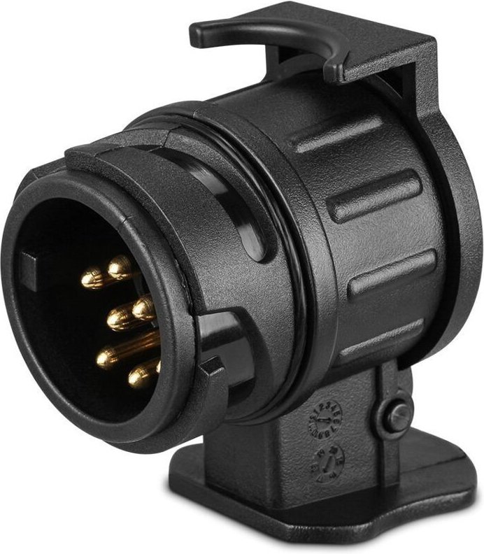 13/7 Neue Version 13-poliger auf 7-poliger Anhängerkupplungs-Steckdosen-Adapter für 13-polige Autoanhänger