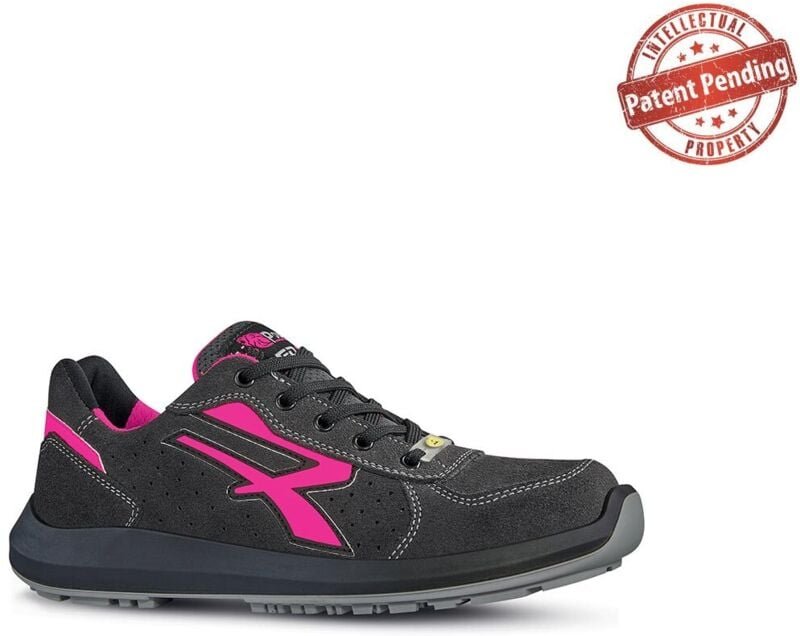 Sicherheitsschuhe niedrig ELECTRA ESD S1P SRC - Grau/Fuchsia 35