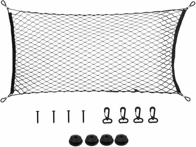 Universal-Auto-Aufbewahrungsnetz, Gepäckaufbewahrungsnetz, Kofferraumnetz, Autozubehörnetz, Kindergepäcknetz, für SUV, L...