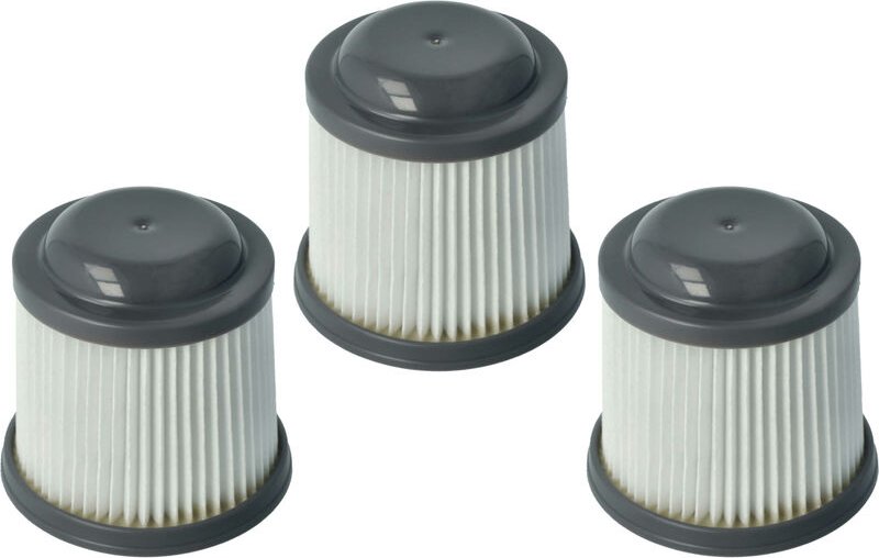 Filterset 3x Faltenfilter kompatibel mit Black & Decker Dustbuster Pivot PV1820L Staubsauger - Filter, Patronenfilter - ...