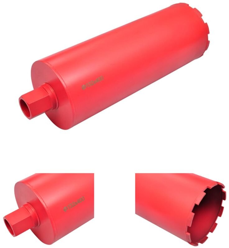 The Living Store - Diamant-Kernbohrer zum Trocken- und Nassbohren 132x400 mm - Bohrer & Bits