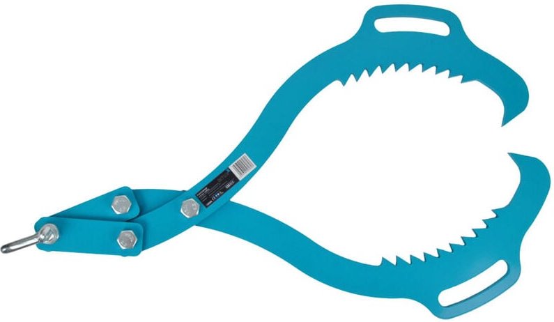 Forstzange Holzschleppzange Greifzange Verladezange Holzzange Rückezange Greifer 620mm 1000kg - Bituxx