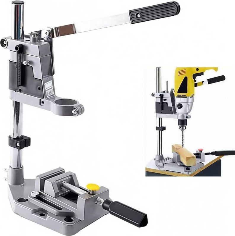 Einstellbare Perceuse-Stützsäule mit Maschinenplatten – Durchmesser der Serrage 43 mm für einen präzisen Perçage