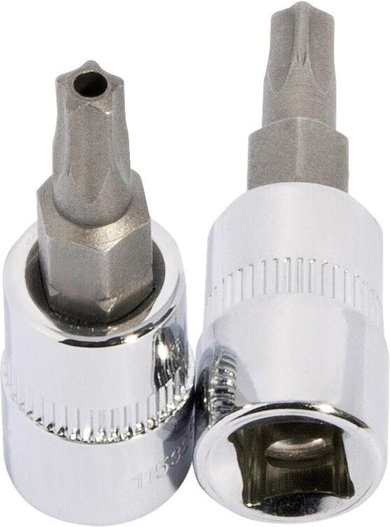 1/4' 5-Stern-Loch-TX-Bit-Stecknuss TS10