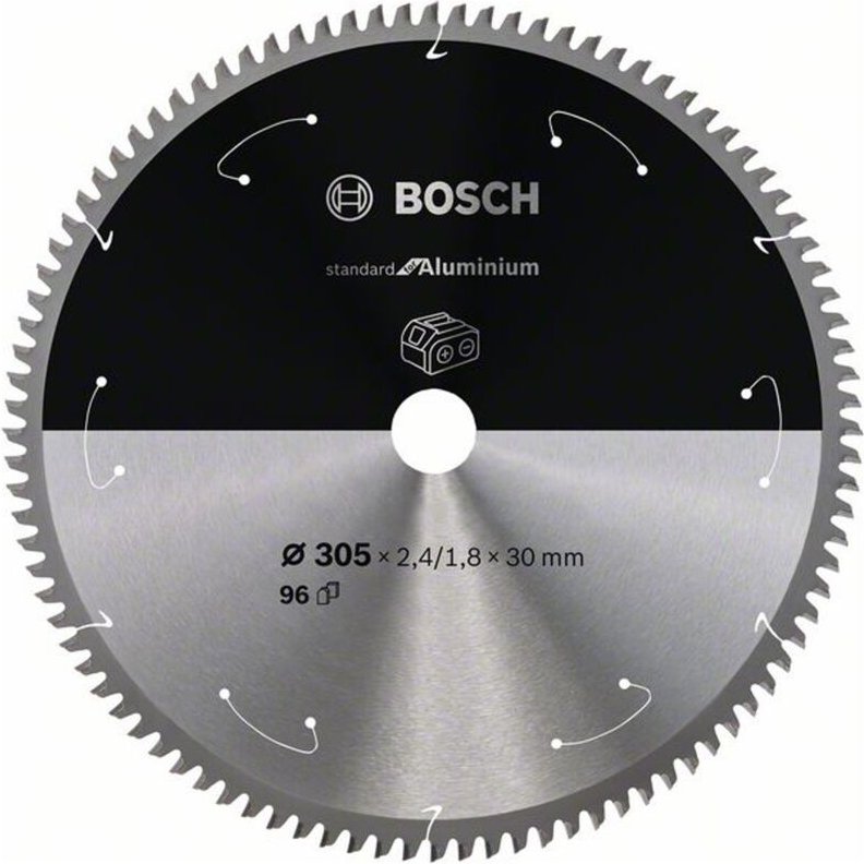 Pro Aluminium cordless Kreissägeblatt, 305 x 2,4 x 30 mm - Bosch