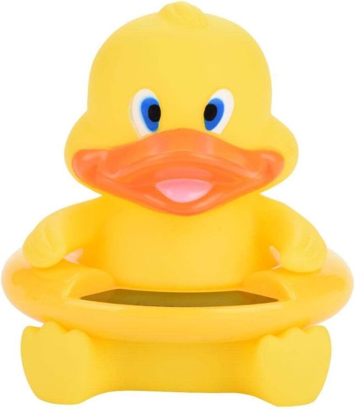 Fitags - Baby-Badethermometer, LED-Temperaturanzeige, süßes Tierthermometer