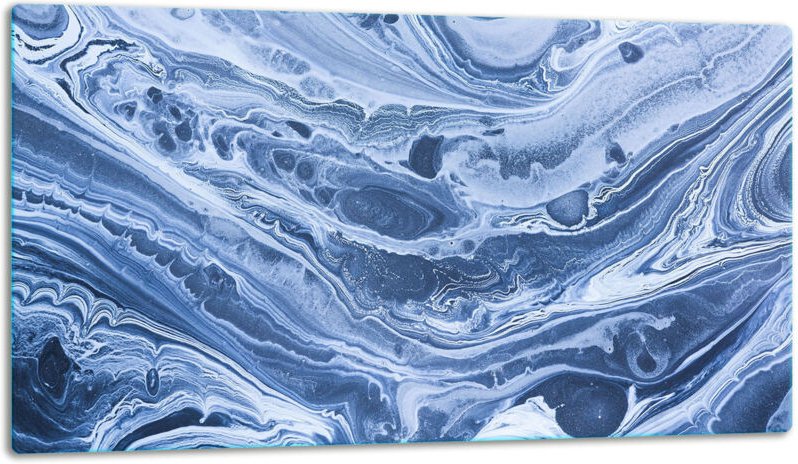 Glasschild Schneidebrett 52x30 Murmeltier