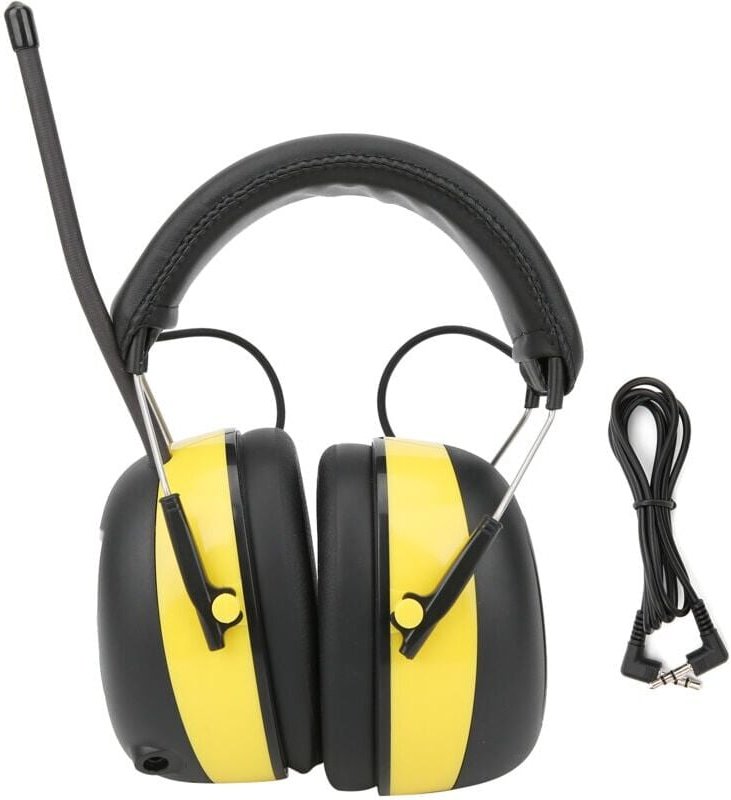 Gehörschutz Kopfhörer mit Geräuschunterdrückung, Faltbarer Ohrenschützer mit Kopfbügel, Einstellbarer Gehörschutz zur Ge...